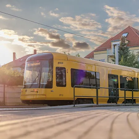 公寓 Quartierdresden Zentral-elbnah-ruhig-familienfeundlich-oepnv 德累斯顿